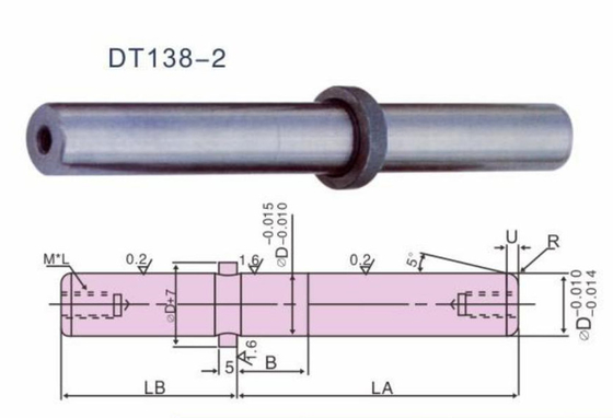 Norma della colonna della guida di Guide Pin Stripper Cross JIS dell'estrattore di BACCANO di HRC 58