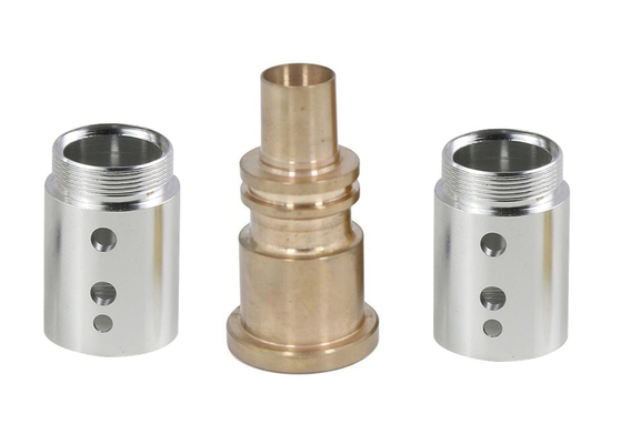 Anodizzi i pezzi di ricambio dell'attrezzatura di automazione del metallo dell'hardware delle parti del tornio di CNC di precisione