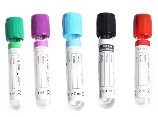 Multiplo medico eliminabile 13*75mm 16*100mm della metropolitana della raccolta del sangue di vuoto dell'ANIMALE DOMESTICO